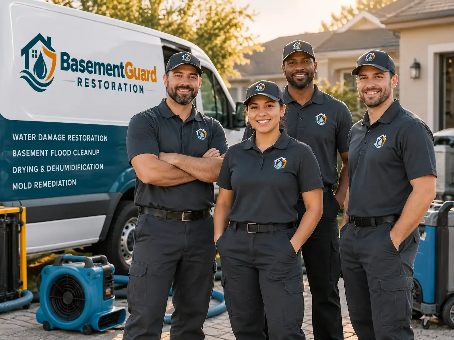 Basement Water Damage Restoration company in Rhome, TX